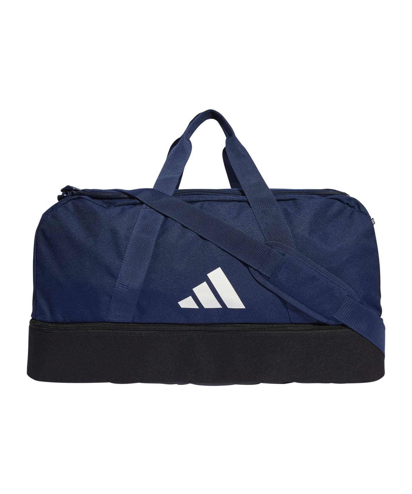 adidas Tiro League Duffel Bag Gr. M Blau Weiss