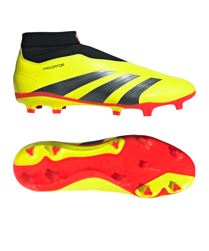 Adidas Predator League LL FG Energy Citrus Gelb Schwarz Weiss