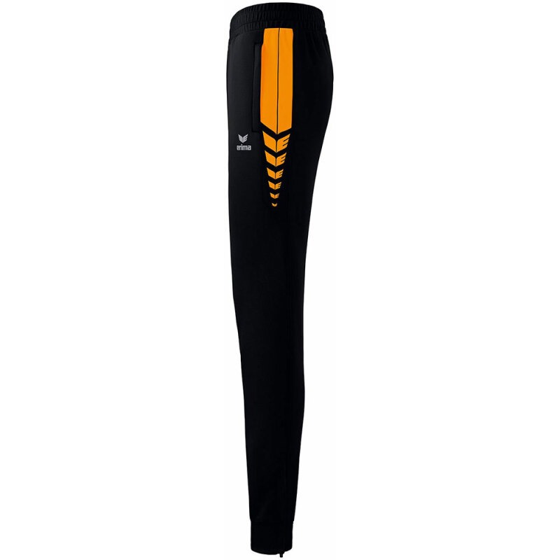 Erima Damen Trainingshose Six Wings schwarz-orange