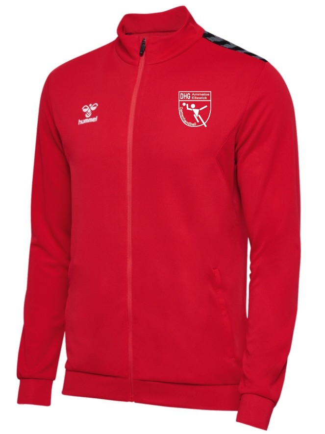 DHG Ammeloe-Ellewick Hummel Authentic Trainingsjacke rot