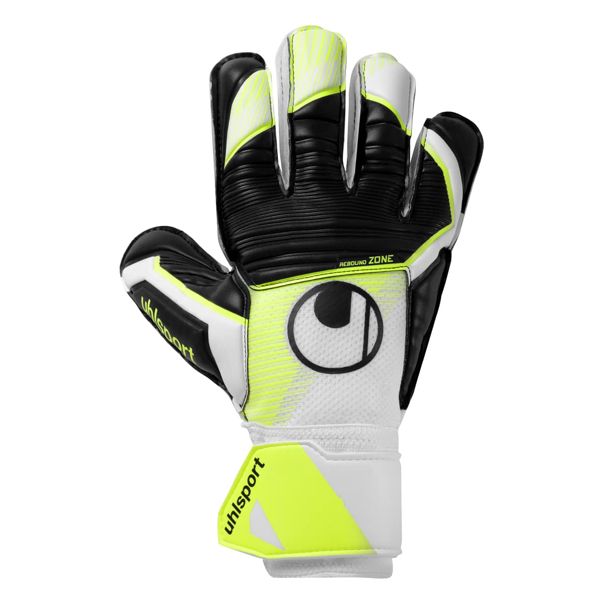 uhlsport Torwarthandschuh uhlsport Soft Advanced weiß/fluo gelb/schwarz