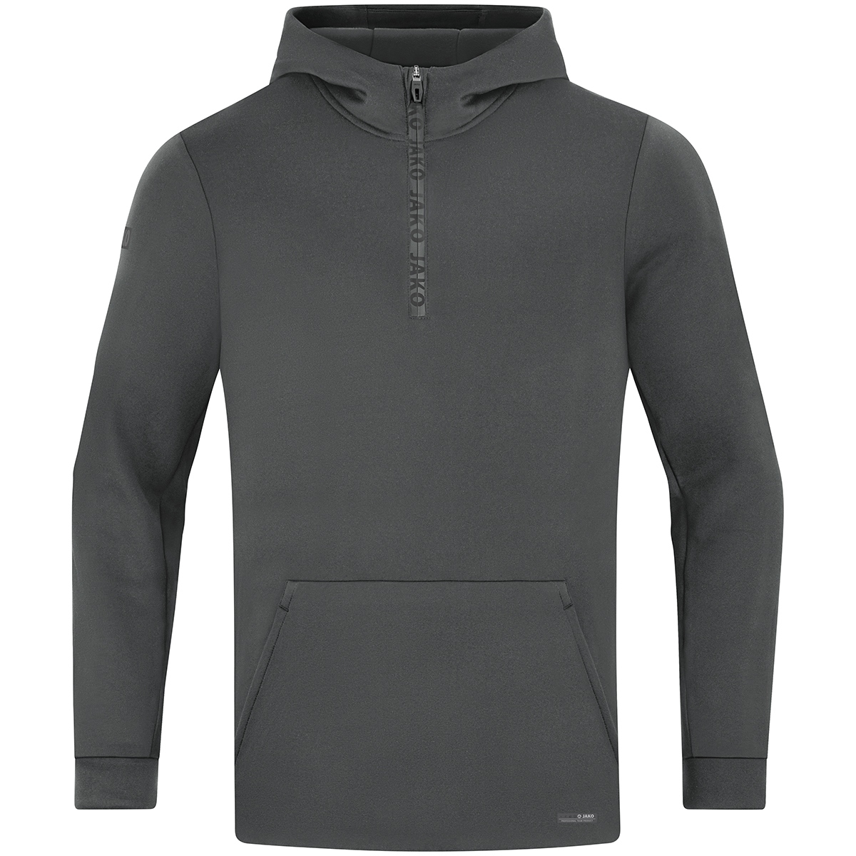 Jako Herren Zip Hoodie Pro Casual aschgrau