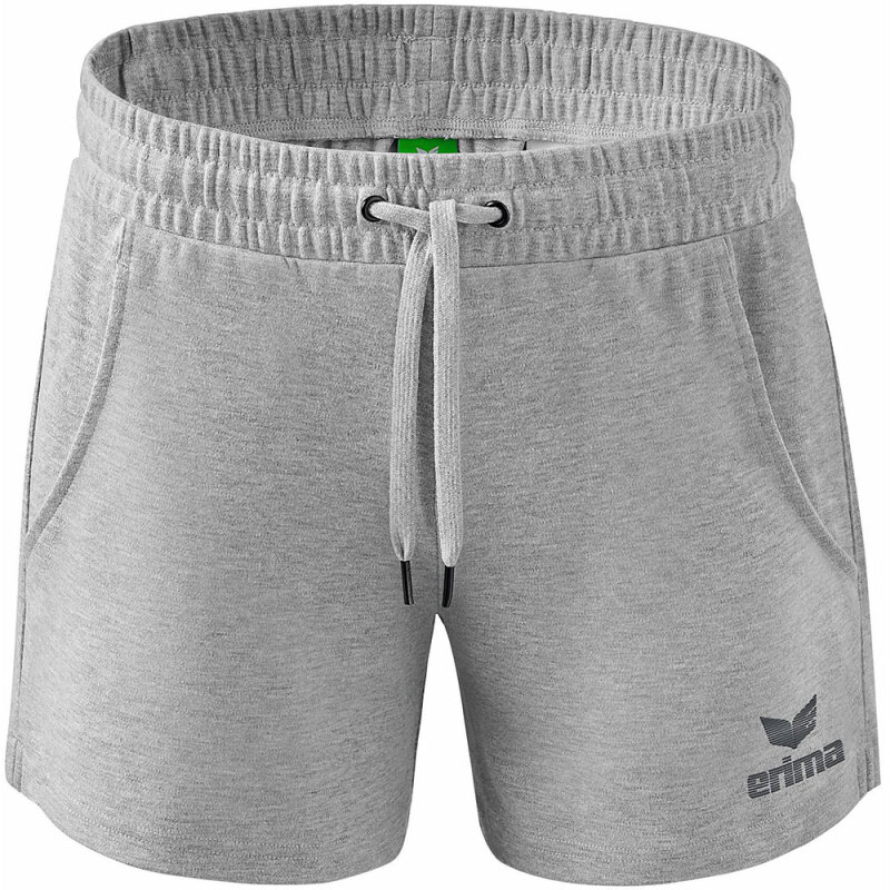 Erima Damen Sweatshorts Essential Team grau