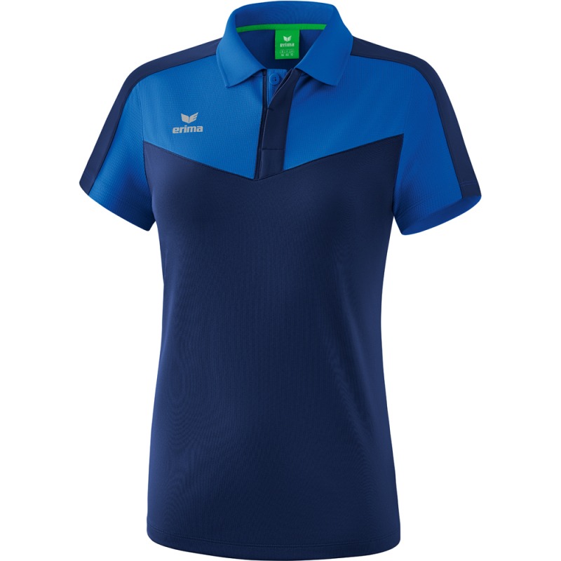 Erima Damen Poloshirt Squad blau