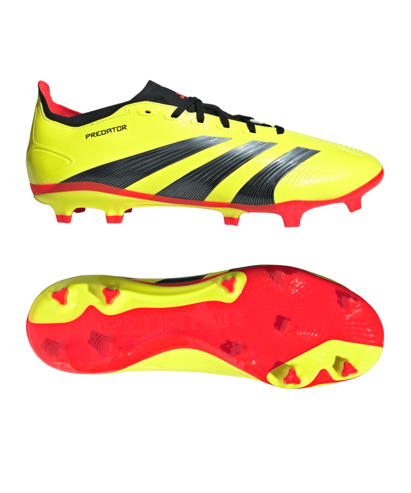 Adidas Predator League FG Energy Citrus Gelb Schwarz Rot