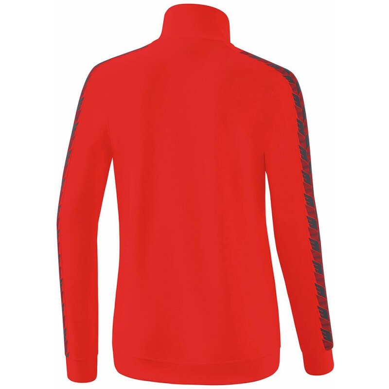 Erima Damen Trainingsjacke Essential Team rot-grau