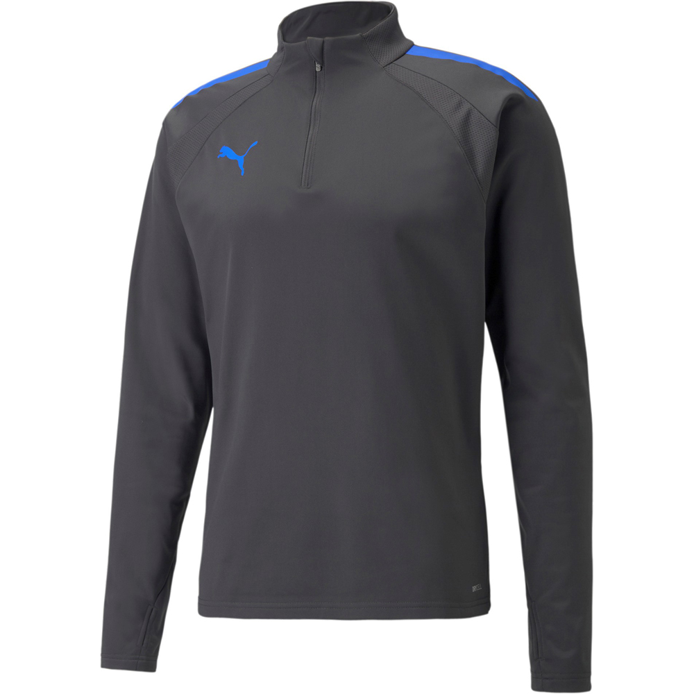 Puma 1/4 Zip Top teamLIGA schwarz-blau