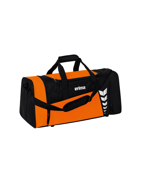 erima SIX WINGS Sporttasche orange/schwarz