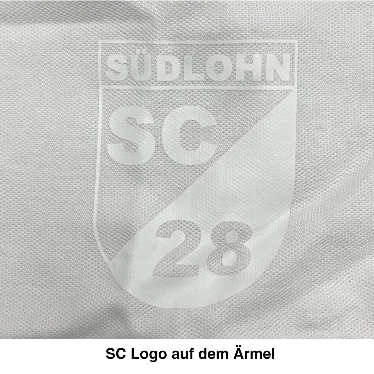 SC Südlohn Kinder Streetwear Polo-Shirt weiß