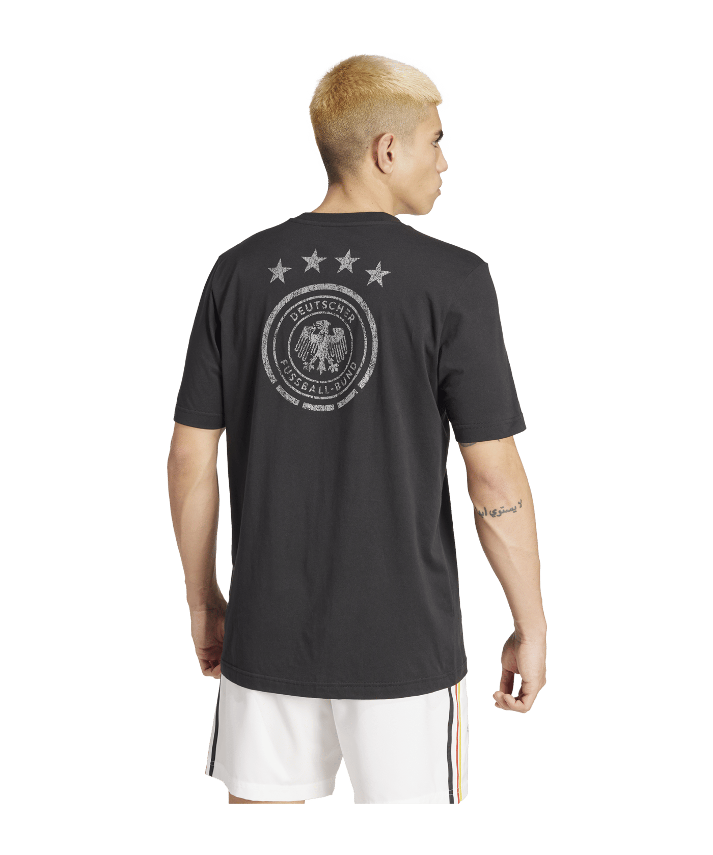 adidas DFB Deutschland DNA T-Shirt Schwarz