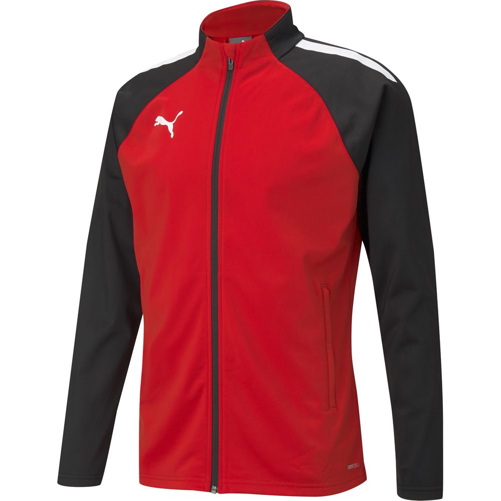 Puma Herren Trainingsjacke teamLIGA rot-schwarz