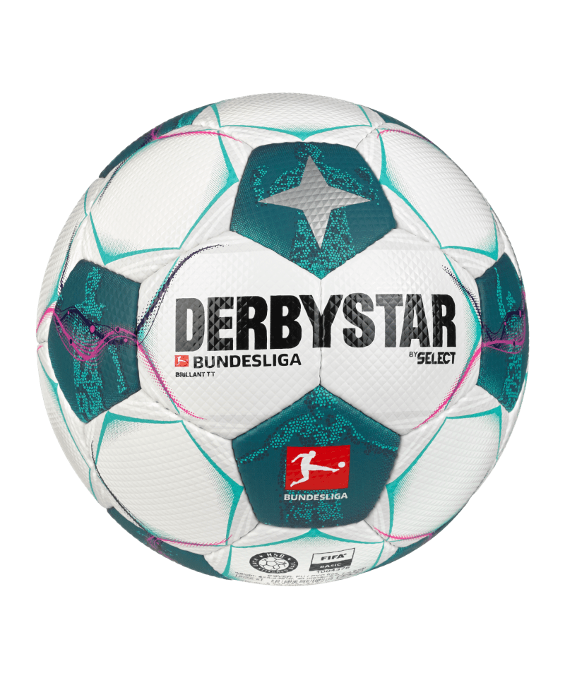 Derbystar 10x Ballpaket Bundesliga 24/25 Brillant TT Trainingsball inkl. Ballsack | Größe 5