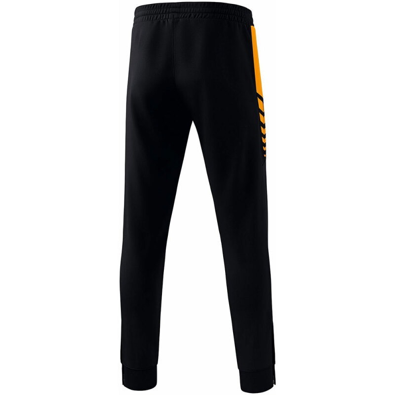 Erima Herren Trainingshose Six Wings schwarz-orange