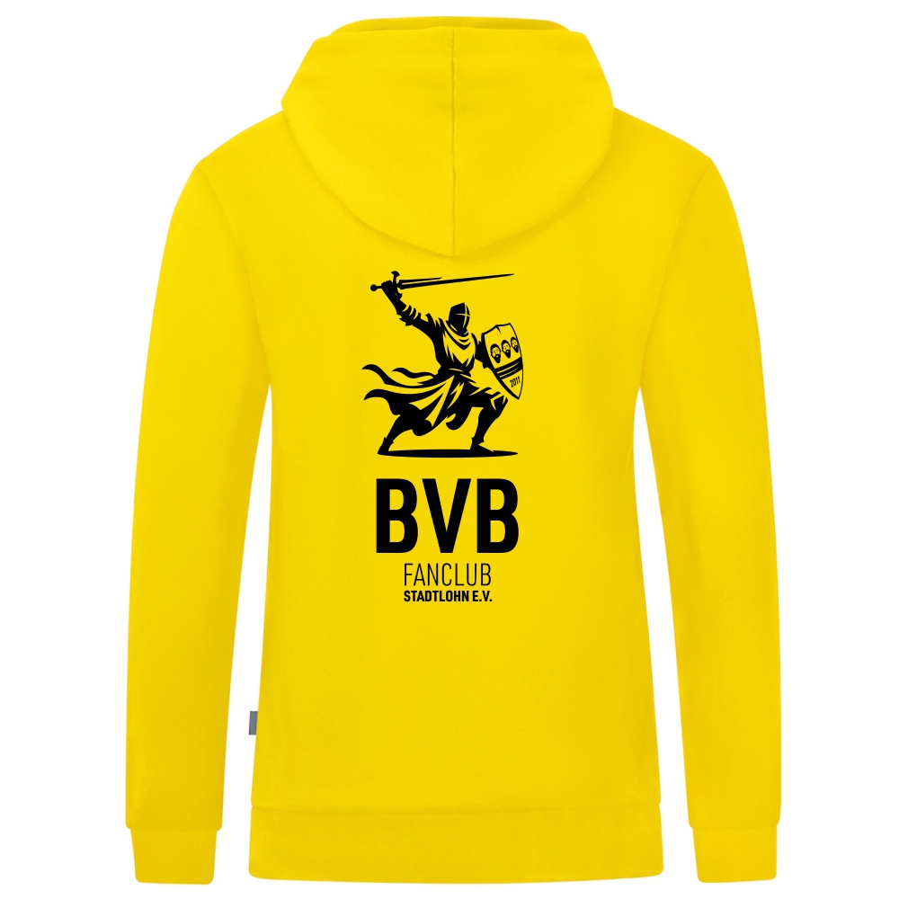 BVB Fanclub Damen Kapuzenjacke Organic