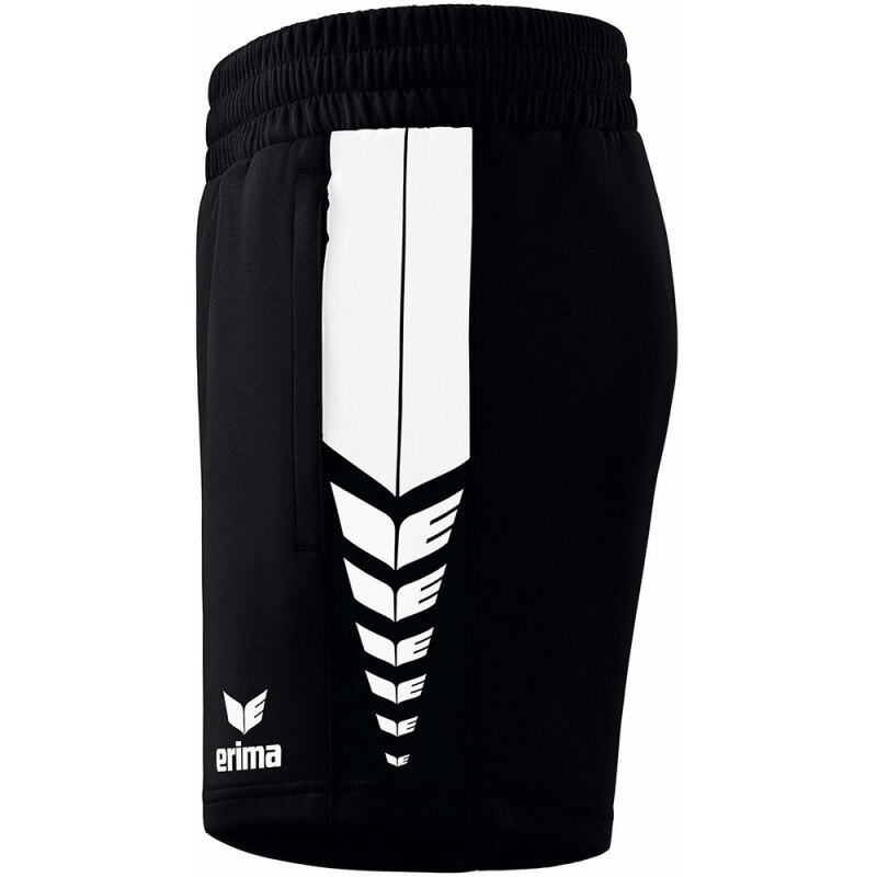 Erima Damen Training Shorts Six Wings schwarz-weiß