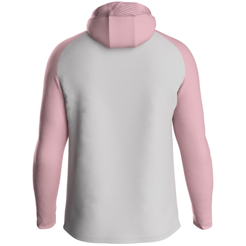 Jako  Kapuzenjacke Iconic  soft grey/dusky pink/anthra light