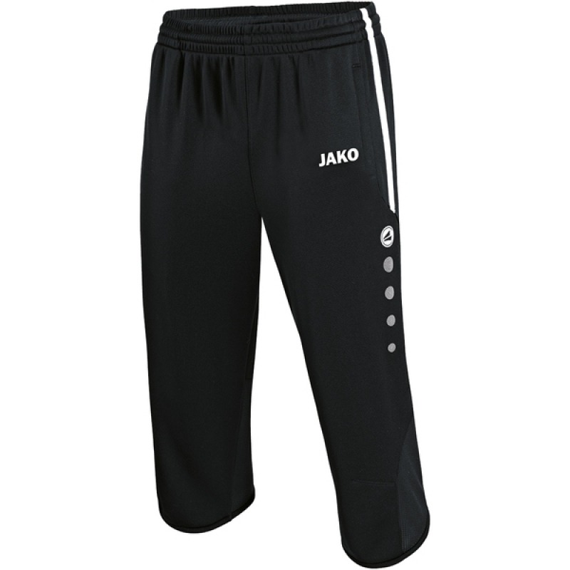 Jako 3/4 Trainingsshort Active schwarz/weiß