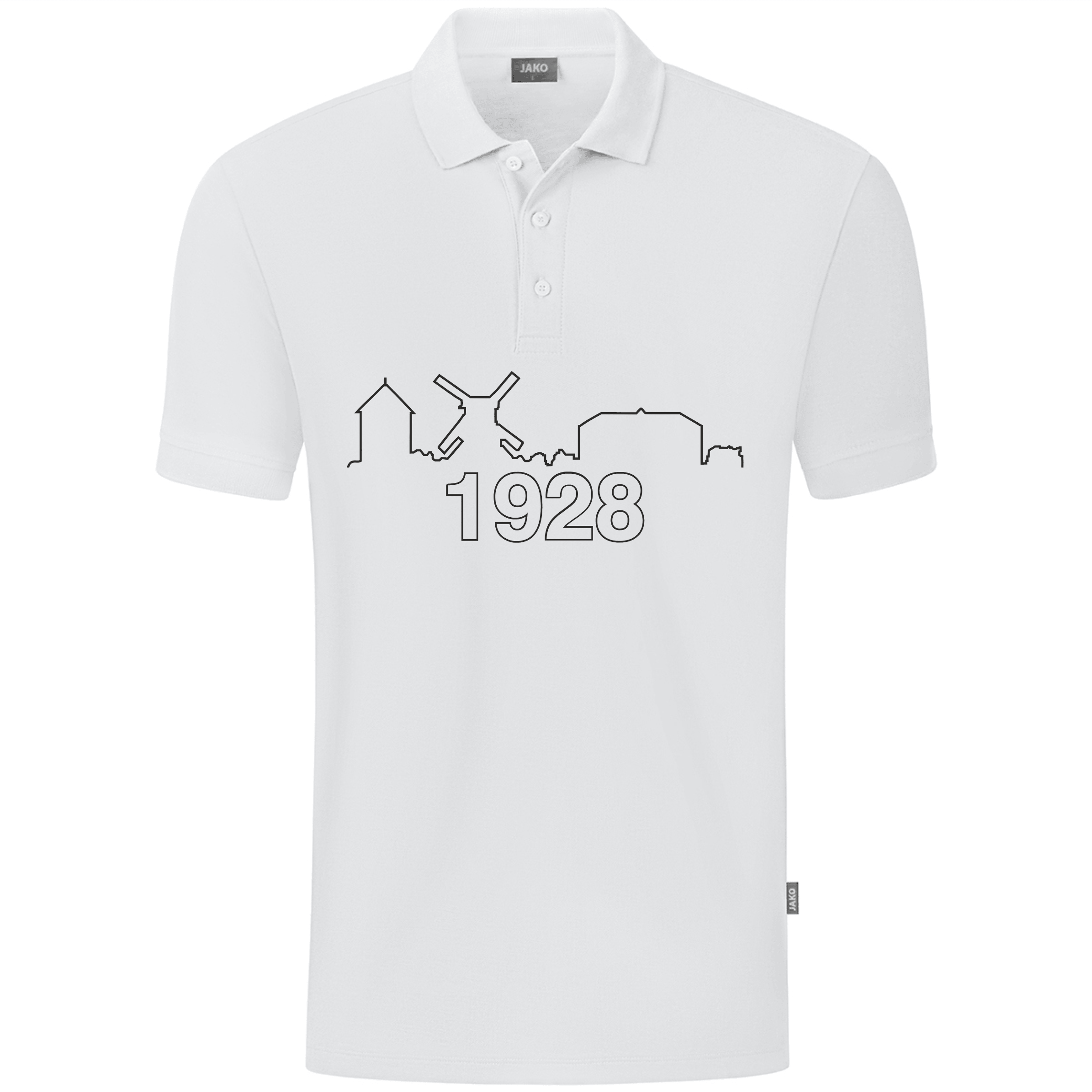 SC Südlohn Streetwear Polo-Shirt weiß