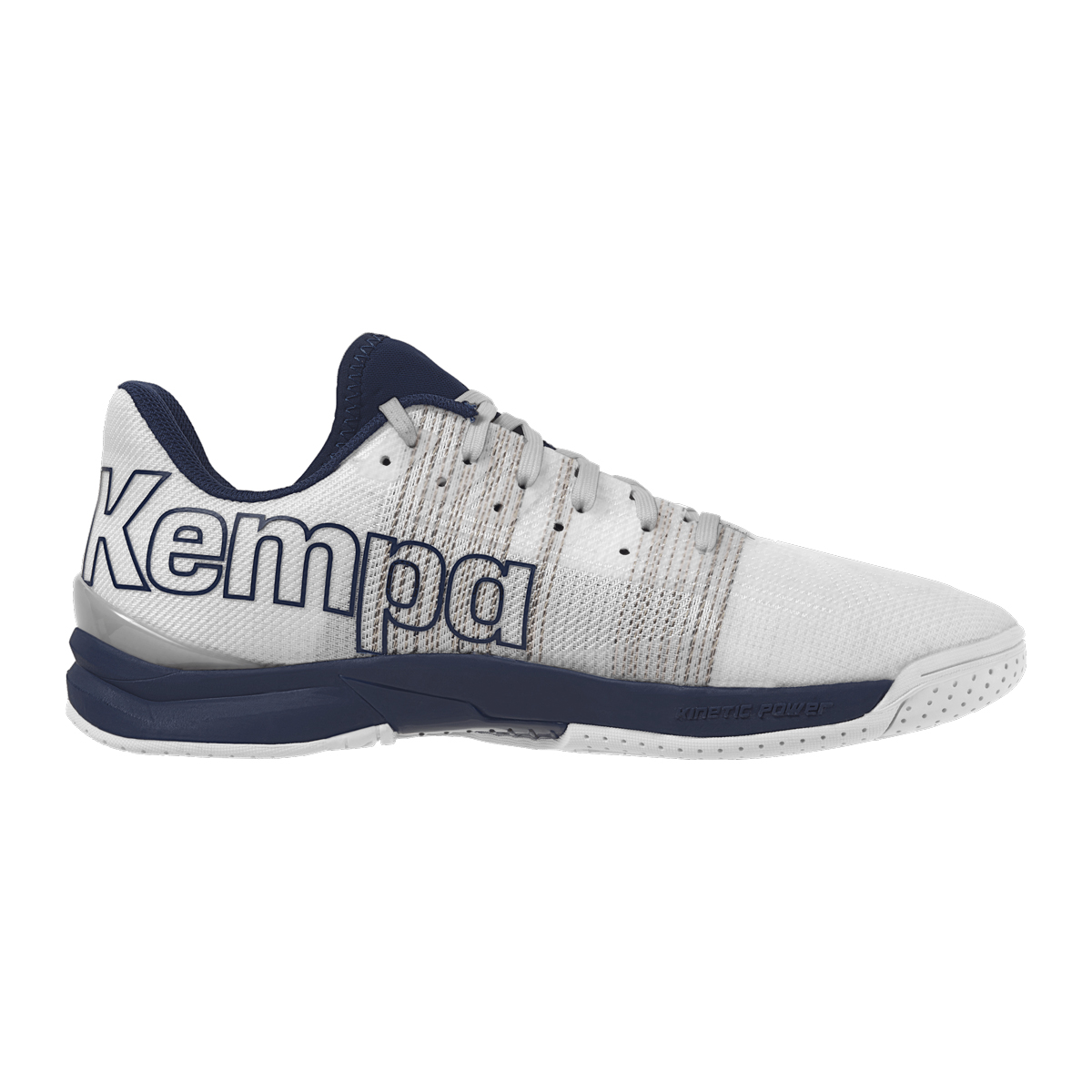 Kempa Attack One 2.0 Game Changer Handballschuh weiß/marine