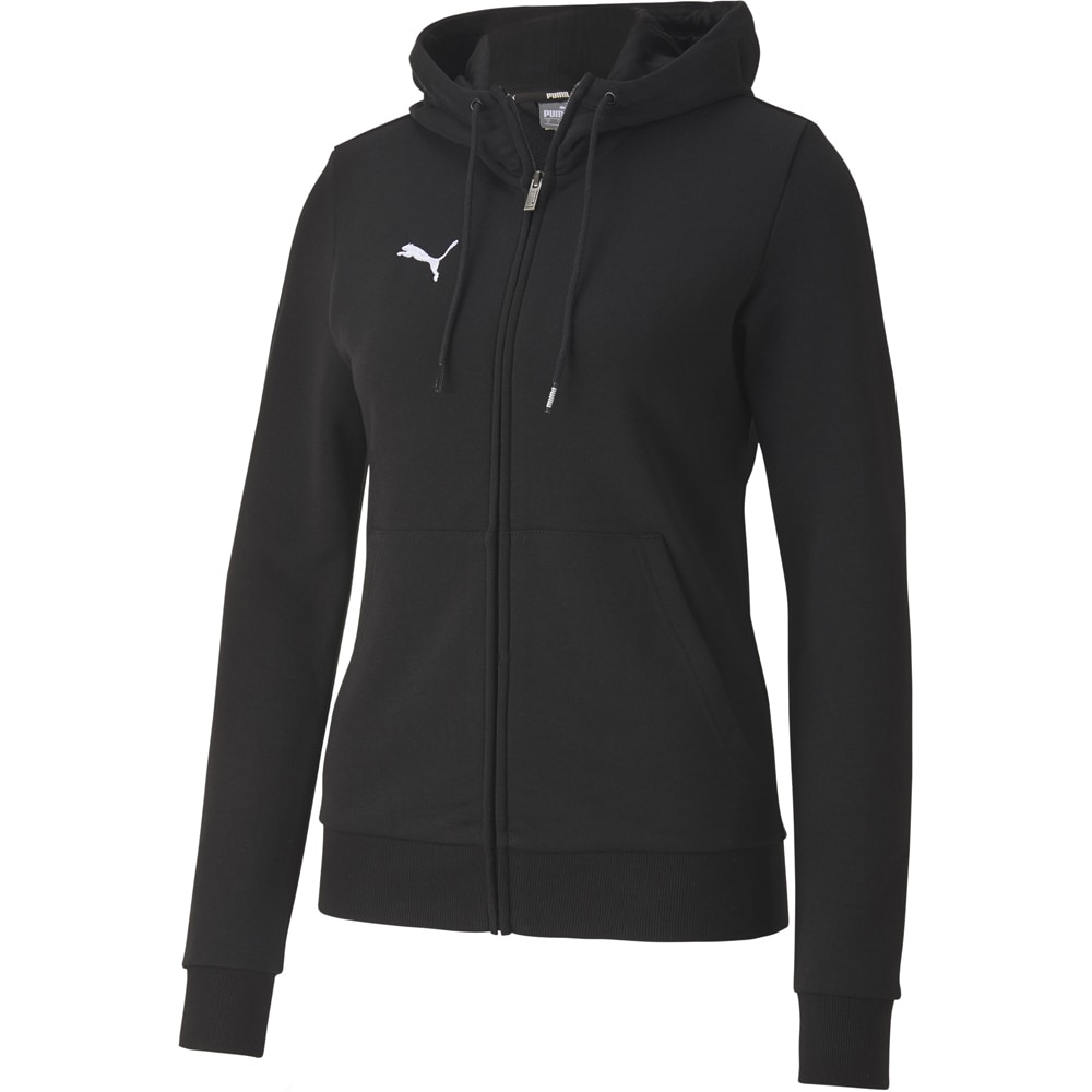 Puma Damen Zip-Hoodie teamGOAL 23 Casuals schwarz