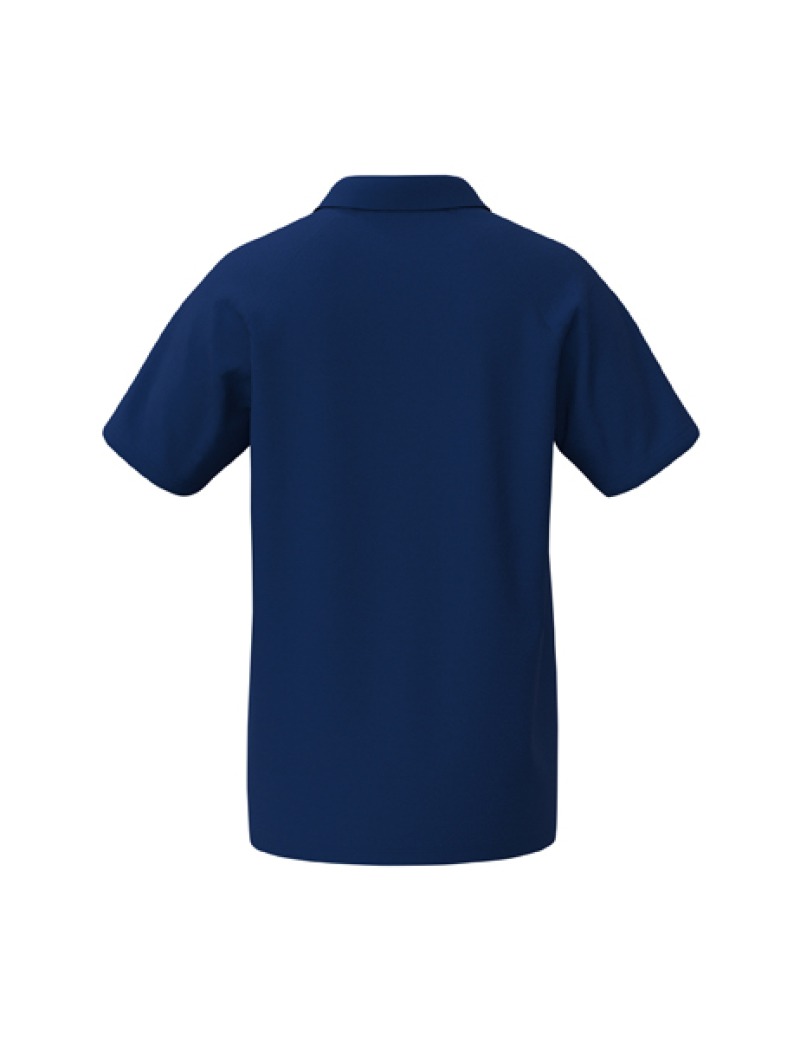 Erima CMPT 3 Wings Poloshirt new navy/weiß