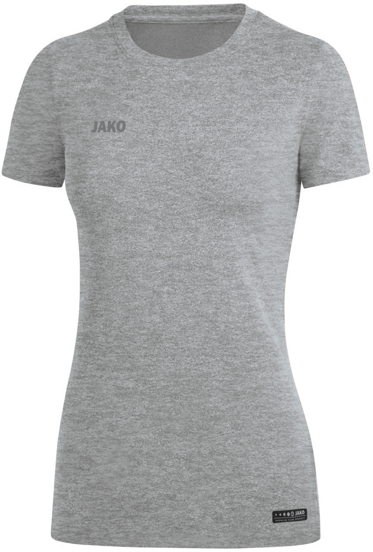 Jako Premium Basics T-Shirt grau meliert