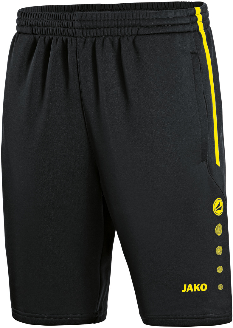 Jako Active Training Shorts schwarz-neongelb