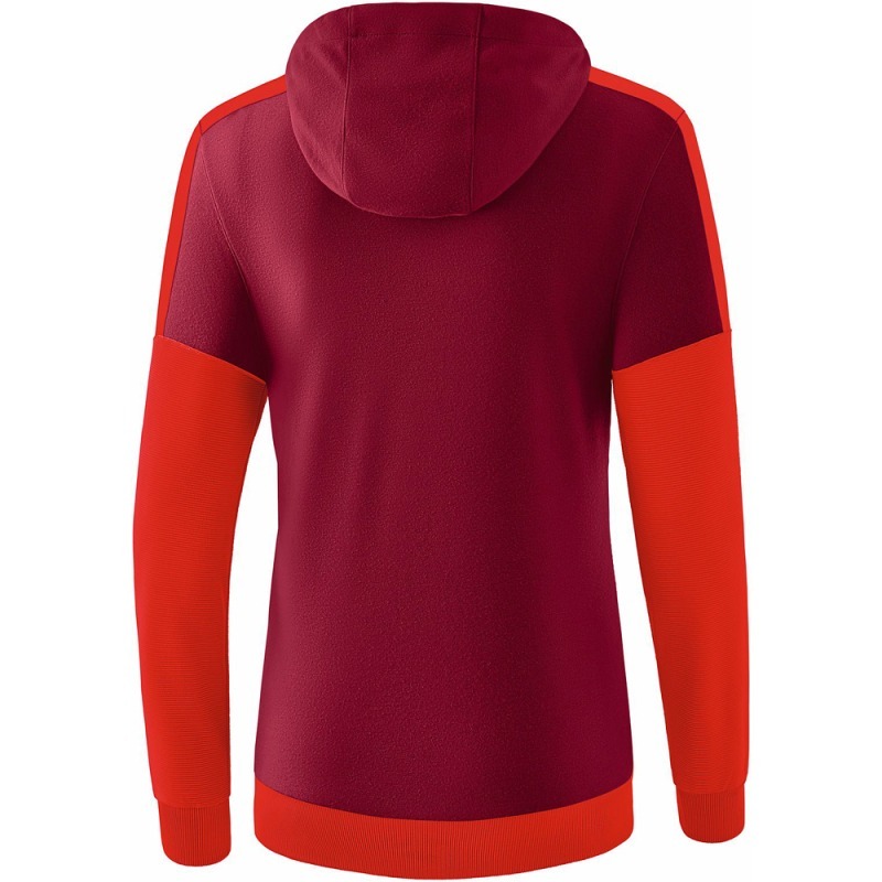 Erima Damen Hoodie Squad rot