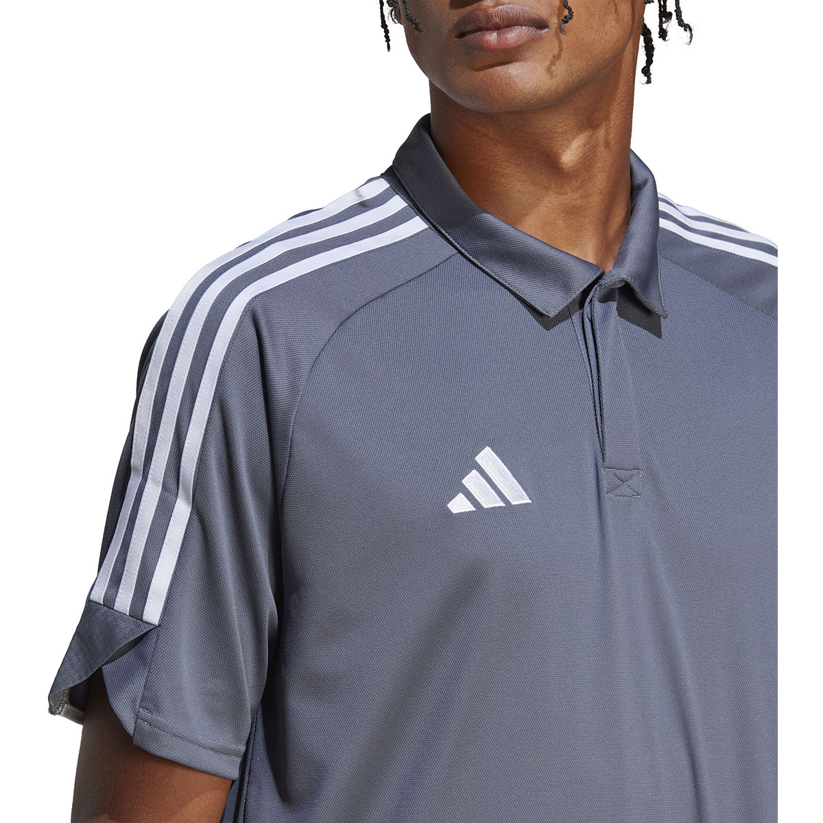 Adidas Herren Poloshirt Tiro 23 grau