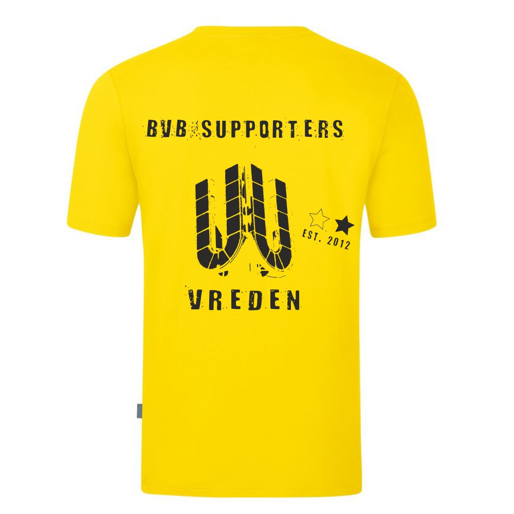 BVB Supporters Damen T Shirt Organic gelb