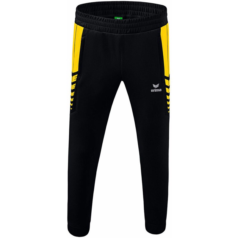 Erima Herren Trainingshose Six Wings schwarz-gelb