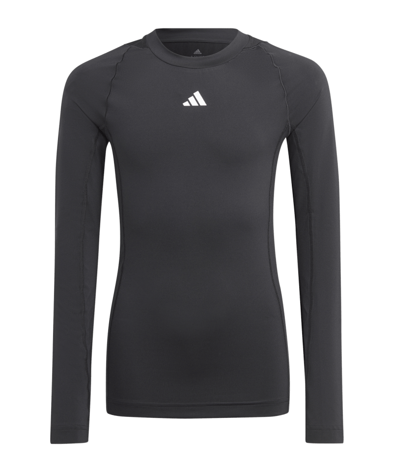 Adidas Techfit Sweatshirt Kids schwarz