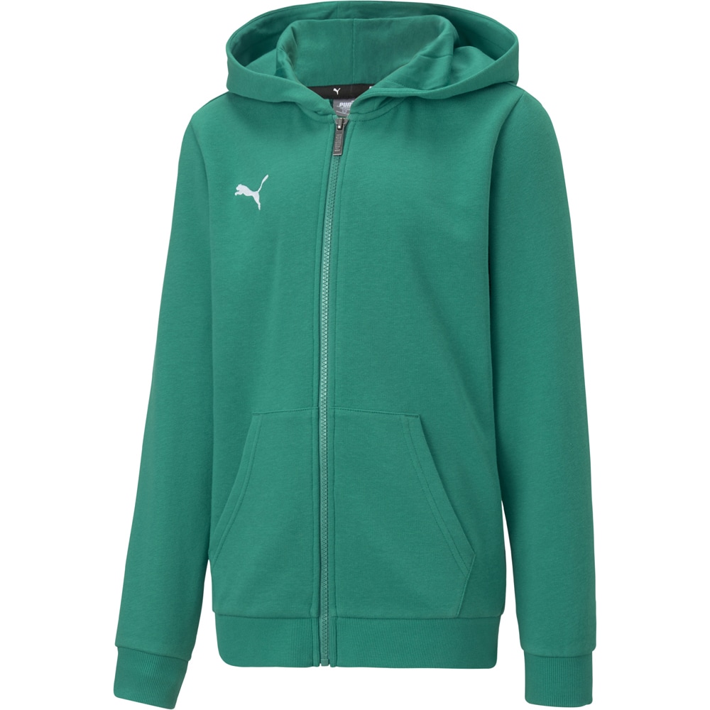 Puma Kinder Zip-Hoodie teamGOAL 23 Casuals grün