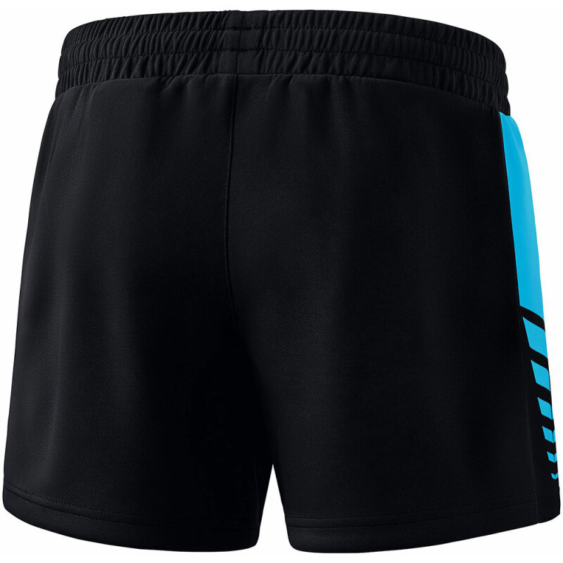 Erima Damen Training Shorts Six Wings schwarz-blau