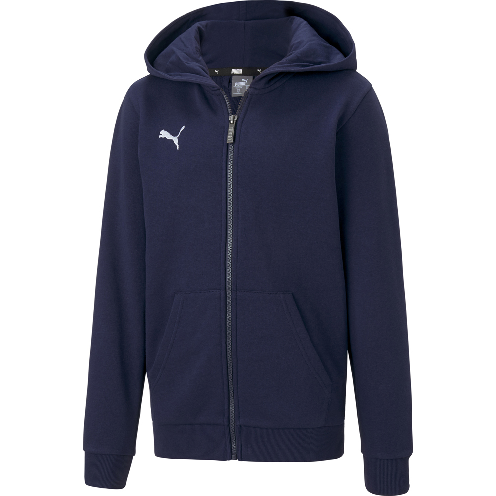 Puma Kinder Zip-Hoodie teamGOAL 23 Casuals blau