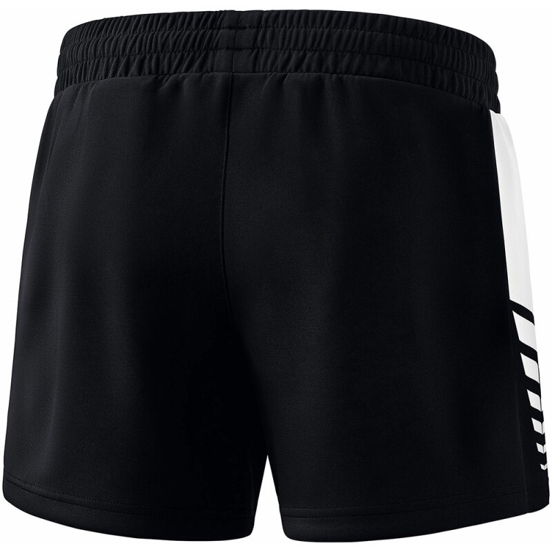 Erima Damen Training Shorts Six Wings schwarz-weiß