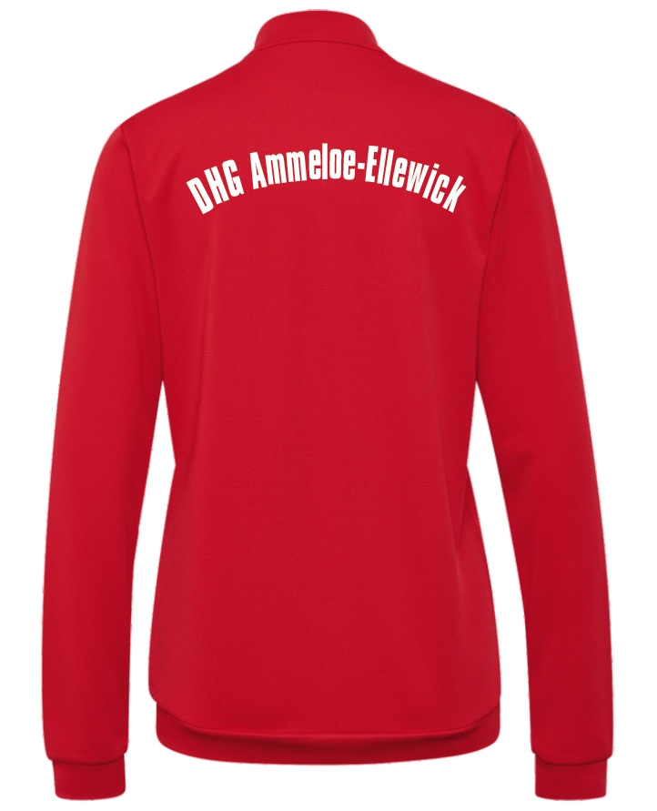 DHG Ammeloe-Ellewick Damen Hummel Authentic Trainingsjacke rot