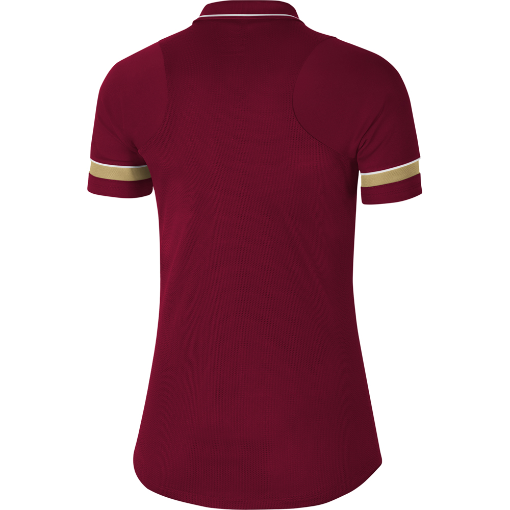 Nike Damen Poloshirt Academy 21 rot-gold