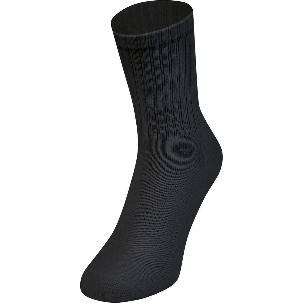 Jako Sportsocken lang 3er Pack schwarz