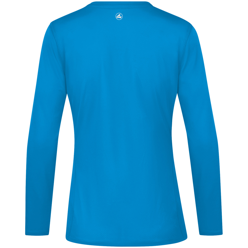 Jako Damen Longsleeve Run 2.0 blau