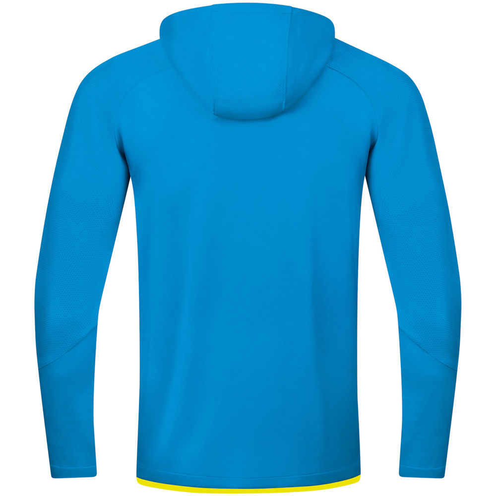 Jako Herren Trainingsjacke mit Kapuze Challenge blau-gelb