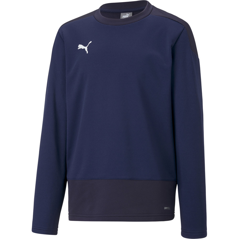 Puma Kinder Training Sweatshirt teamGOAL 23 blau