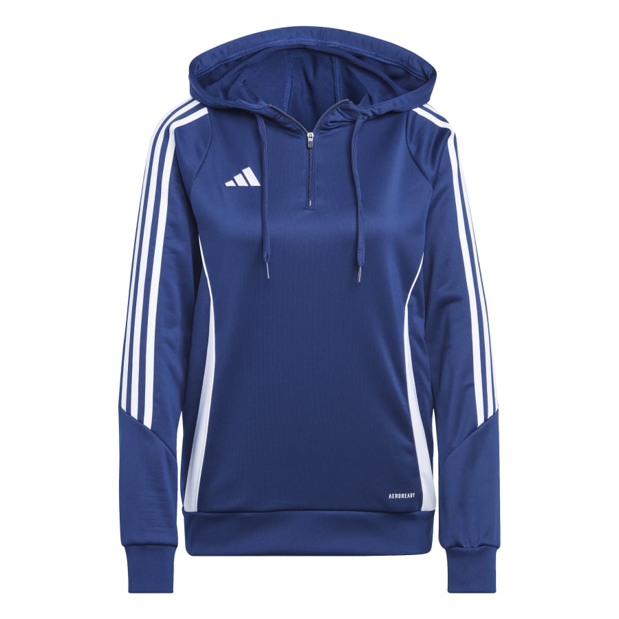 adidas Damen Hoodie Tiro 24 Team Navy Blue / White