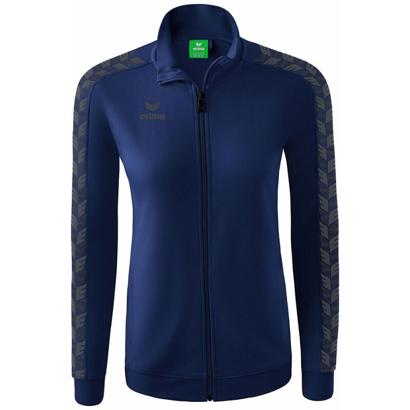 Erima Damen Trainingsjacke Essential Team blau-grau