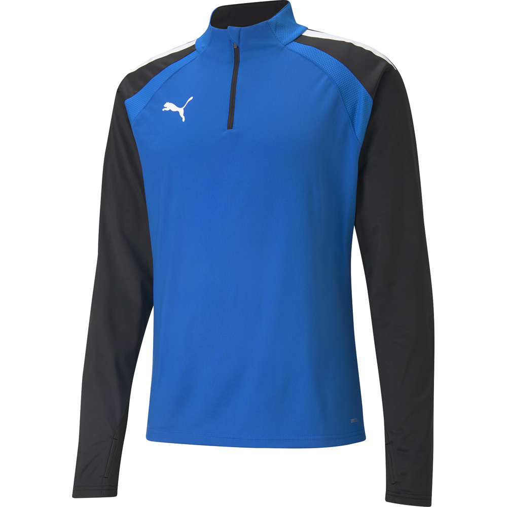 Puma 1/4 Zip Top teamLIGA blau-schwarz