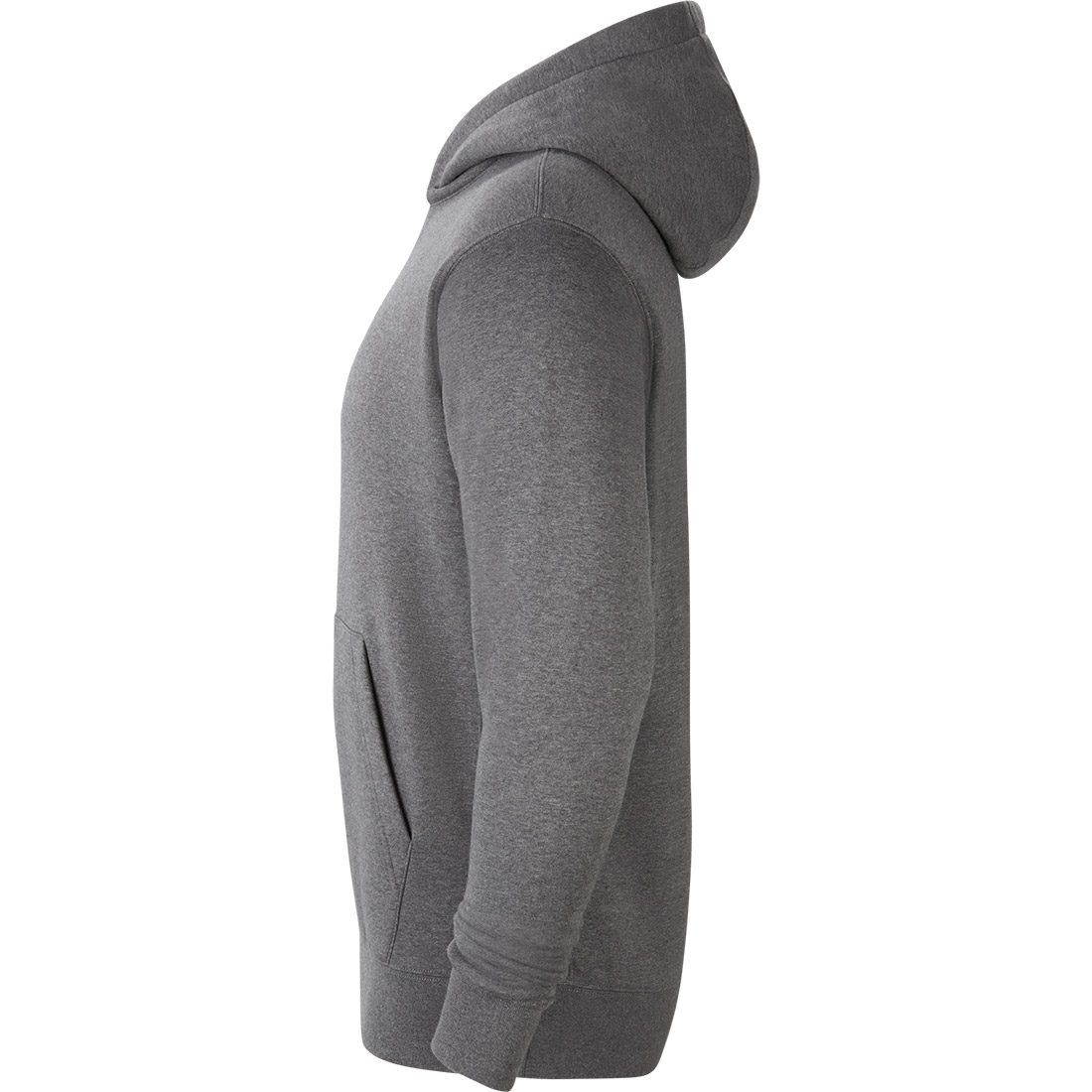 Nike Kinder Fleece Hoodie Park 20 grau-weiß