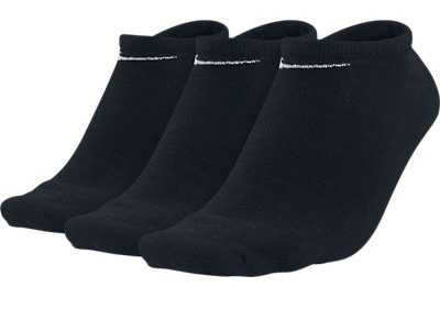 Nike 3er Pack Value No Show Sneakersocken schwarz