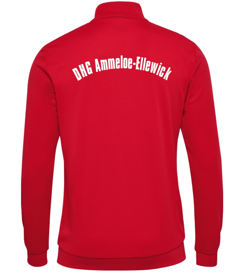 DHG Ammeloe-Ellewick Hummel Authentic Trainingsjacke rot