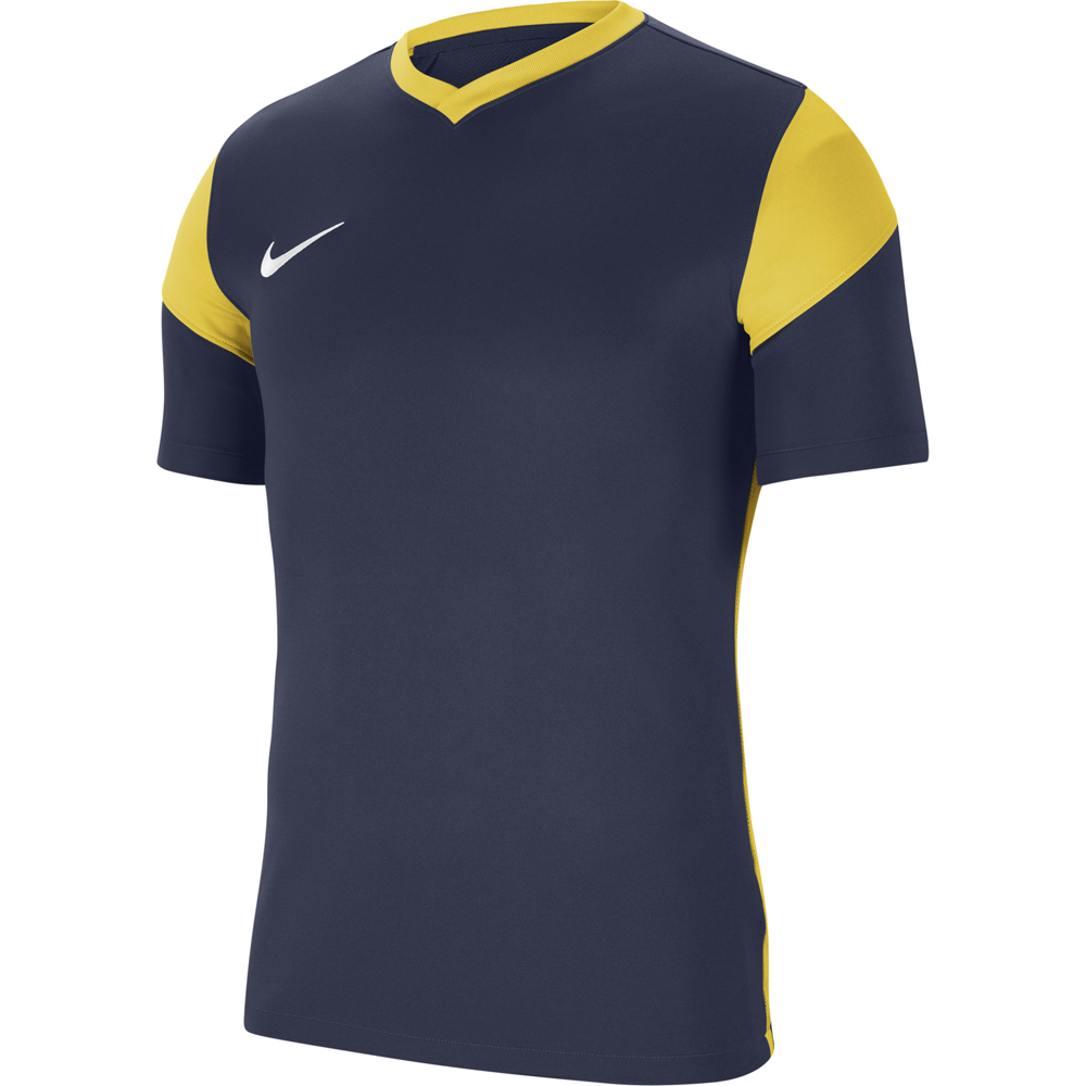 Nike Kinder Kurzarm Trikot Park Derby III blau-gelb