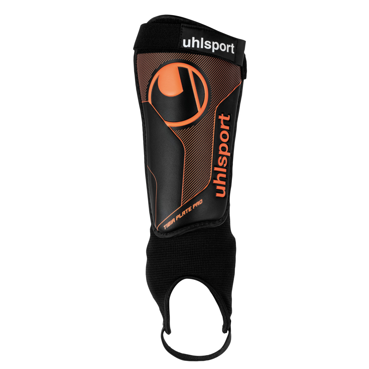 Uhlsport Schienbeinschoner Tibia Plate Pro schwarz/fluo orange